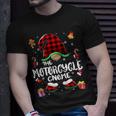 Motorcycle Gnome Buffalo Plaid Red 460 Shirt Unisex T-Shirt Gifts for Him