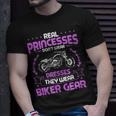 Motorcycle Real Princesses Wear Biker 483 Shirt Unisex T-Shirt Gifts for Him