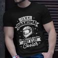 Motorcyclist Biker Grandmas Are The Chiffon Top 459 Shirt Unisex T-Shirt Gifts for Him