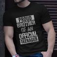 Official Teenager Brother 13Th Birthday Brother Party Gifts Unisex T-Shirt Gifts for Him