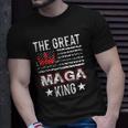 Old The Great Maga King Ultra Maga Retro Us Flag Unisex T-Shirt Gifts for Him