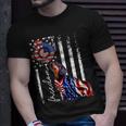 Patriotic 4Th Of July Weiner Dachshund Dog Freedom Unisex T-Shirt Gifts for Him