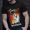 Pembroke Welsh Corgi Mama Puppy Dog Mom Pets Animals Lover V4 Unisex T-Shirt Gifts for Him