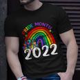 Pride Month 2022 Lgbt Rainbow Flag Gay Pride Ally Unisex T-Shirt Gifts for Him