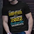 Proud Godfather Of Kindergarten Graduate 2022 Graduation Unisex T-Shirt Gifts for Him