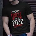 Proud Uncle Of A 2022 Senior Graduation College High-School Unisex T-Shirt Gifts for Him