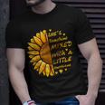 Shes Sunshine Mixed With A Littles Hurricane Sunflower T-shirt Gifts for Him