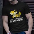 Sorry My Leopard Gecko Ate My Homework Unisex T-Shirt Gifts for Him