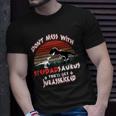 Stepdad Dinosaur Unisex T-Shirt Gifts for Him