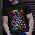 Stepdad Of The Birthday Astronaut Boy Space Theme Kids Unisex T-Shirt Gifts for Him