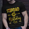 Stepdad Of The Birthday Girl Dad Sunflower Gifts Unisex T-Shirt Gifts for Him