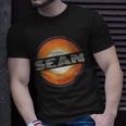 Graphic Tee First Name Sean Retro Personalized Vintage T-shirt Gifts for Him Graphic Tee First Name Sean Retro Personalized Vintage T-shirt Gifts for Him