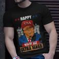 Ultra Maga Trump Happy 4Th Of July American Flag Unisex T-Shirt Gifts for Him