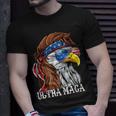 Ultra Maga Trump Sunglasses Eagle Head Usa Flag Bandana Unisex T-Shirt Gifts for Him