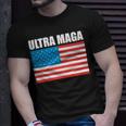 Ultra Maga Us Flag Unisex T-Shirt Gifts for Him