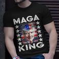 Ultra Mega King Trump Vintage American Us Flag Anti Biden Unisex T-Shirt Gifts for Him