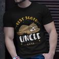 Uncle Best Sloth Uncle Ever T-Shirt Gifts for Him