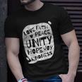 Unity Day Orange Peace Love Spread Kindness Gift Unisex T-Shirt Gifts for Him