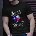 Uvalde Strong Tee End Gun Violence Texan Flag Heart Unisex T-Shirt Gifts for Him
