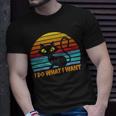 Vintage Black Cat Lover 272 Shirt Unisex T-Shirt Gifts for Him