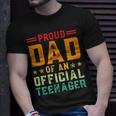 Vintage Thirteen Retro Proud Dad Of An 544 Shirt Unisex T-Shirt Gifts for Him