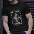 Womens Justice Tarot Card Vintage Gothic Retro Style Unisex T-Shirt Gifts for Him