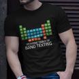 Womens Marching Band Periodic Table Of Band Texting Elements Funny Unisex T-Shirt Gifts for Him