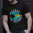 Womens Nassau The Bahamas Flag Lovers Gift Unisex T-Shirt Gifts for Him