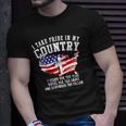 Womens Stand For The Flag Kneel For The Cross Patriotic 4Th Of July V-Neck Unisex T-Shirt Gifts for Him