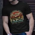 Womens Vintage 1956 Limited Edition 66 Years Old 66Th Birthday Unisex T-Shirt Gifts for Him