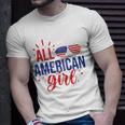 All American Girl 4Th Of July Girls Kids Sunglasses Family Unisex T-Shirt Gifts for Him