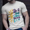 Be A Nice Human - Be The Light Matthew 5 14 Christian Unisex T-Shirt Gifts for Him