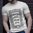 Black White Gothic Medieval Unisex T-Shirt Gifts for Him