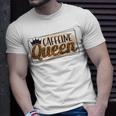 Caffeine Queen Graphic Shirt Design Unisex T-Shirt Gifts for Him