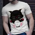 Cat Cut Cat Cat Lovers Black Cat Funny Cat Birthday Cat Gift Cat Danger Kitty V2 Unisex T-Shirt Gifts for Him