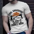 Cool Grandpas Drive A Mobile Home Unisex T-Shirt Gifts for Him