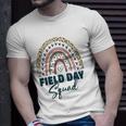 Cute Rainbow Field Squad Last Day Of School Field Leopard Unisex T-Shirt Gifts for Him