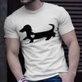 Dachshund Heart Dog Lover Unisex T-Shirt Gifts for Him