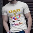 Dad Of The Birthday Girl Unicorn Matching Unisex T-Shirt Gifts for Him