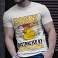 Easily Distracted By Rubber Ducks Duck V2 Unisex T-Shirt Gifts for Him