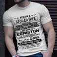 Edmiston Name Spoiled Wife Of Edmiston T-Shirt Gifts for Him