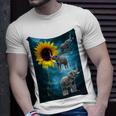 Elephant - Sunflower You Are My Sunshine Unisex T-Shirt Gifts for Him