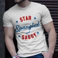 Fourth Of July Star Spangled Sassy Cute 741 Shirt Unisex T-Shirt Gifts for Him