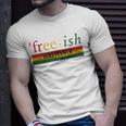 Free-Ish Since 1865 Juneteenth Black Freedom 1865 Black Pride T-shirt Gifts for Him