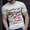 Friends Dont Let Friends Fight Brain Aneurysm Alone Unicorn Burgundy Ribbon Brain Aneurysm Bpd Brain Aneurysm Unisex T-Shirt Gifts for Him