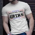 Funny Humor Irs Defund The Irs Unisex T-Shirt Gifts for Him