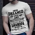 Granddaughter Of A Freakin Awesome Grandpa Unisex T-Shirt Gifts for Him