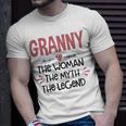 Granny Grandma Granny The Woman The Myth The Legend T-Shirt Gifts for Him