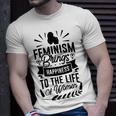 Happy Feminist Unisex T-Shirt Gifts for Him