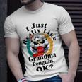 I Really Like Grandma Penguin Ok Unisex T-Shirt Gifts for Him